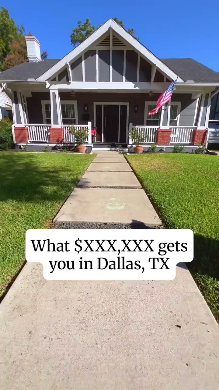 Home tours video example